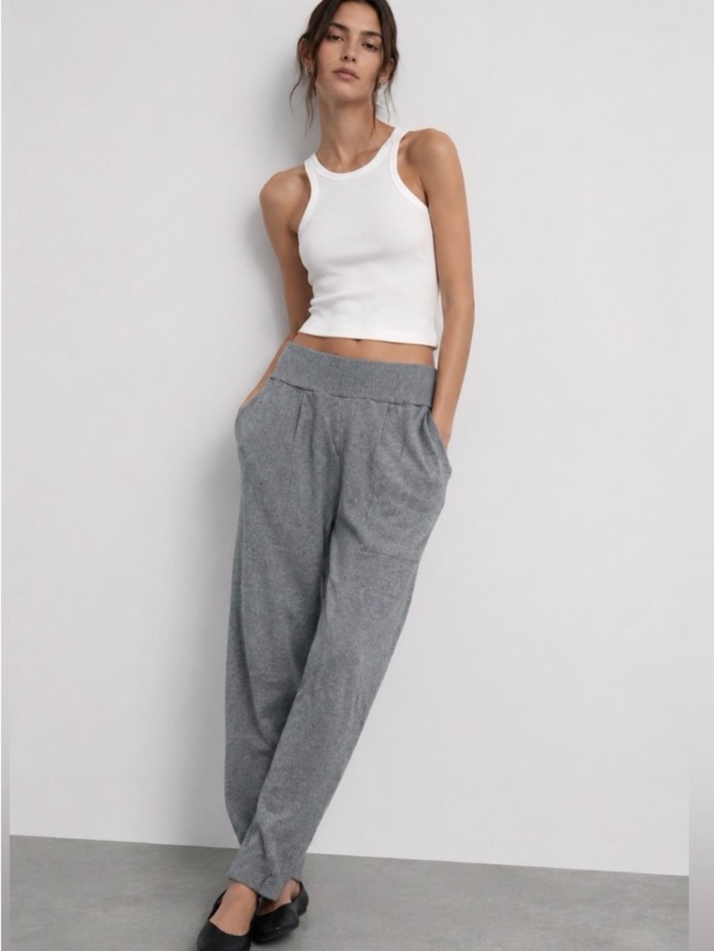 Zara Knit Joggers